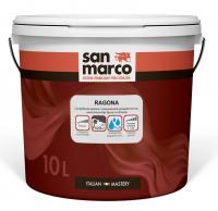 Глубокоматовая супербелая краска для стен и потолков San Marco Ragona 10 л недорого купить