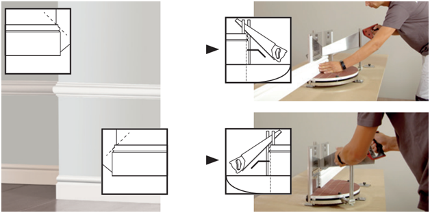 Плинтус под покраску orac decor dx157