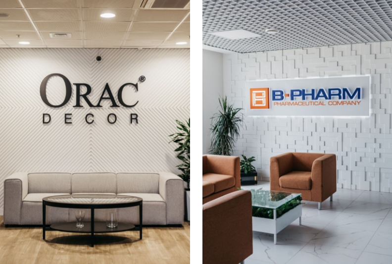 Orac панели настенные в интерьере